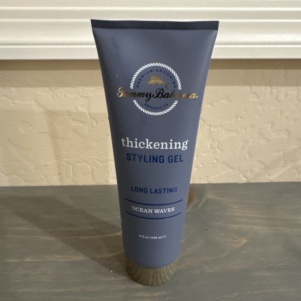 Tommy Bahama Thickening Styling Gel OCEAN WAVES 8 fl oz/236 mL -Long Lasting New